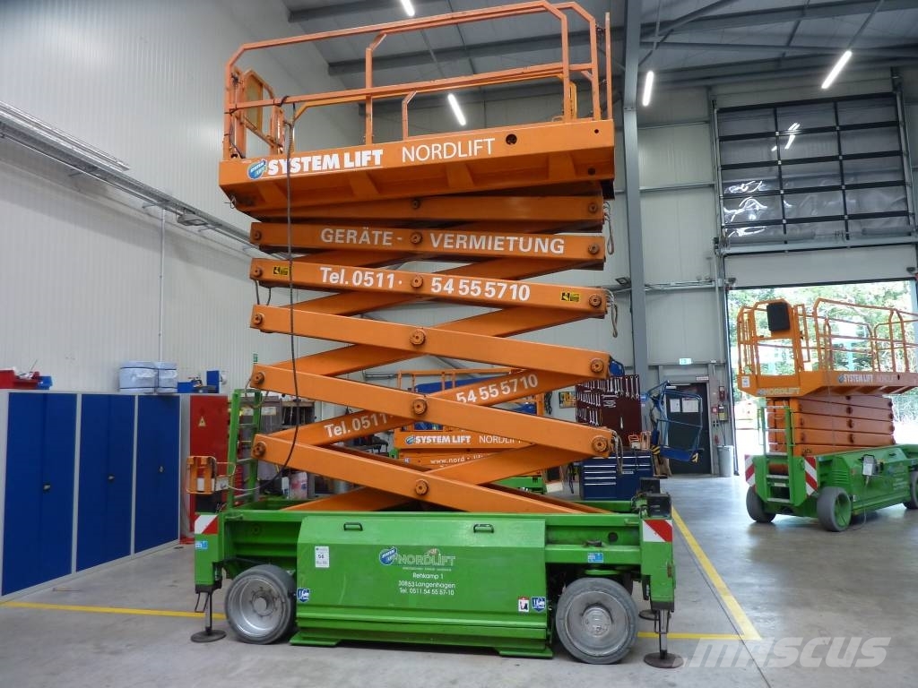 HAB S 175 12 E2WD Nůžková zvedací plošina