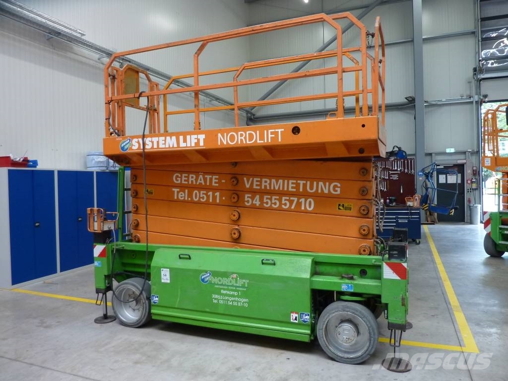 HAB S 175 12 E2WD Nůžková zvedací plošina