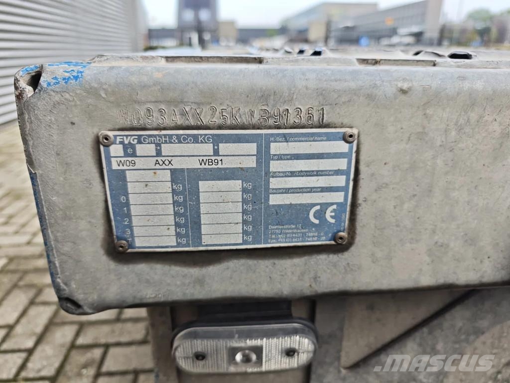 DAF XF 480 6x2 + FVG FS 4 Pieces! مركبات النقل