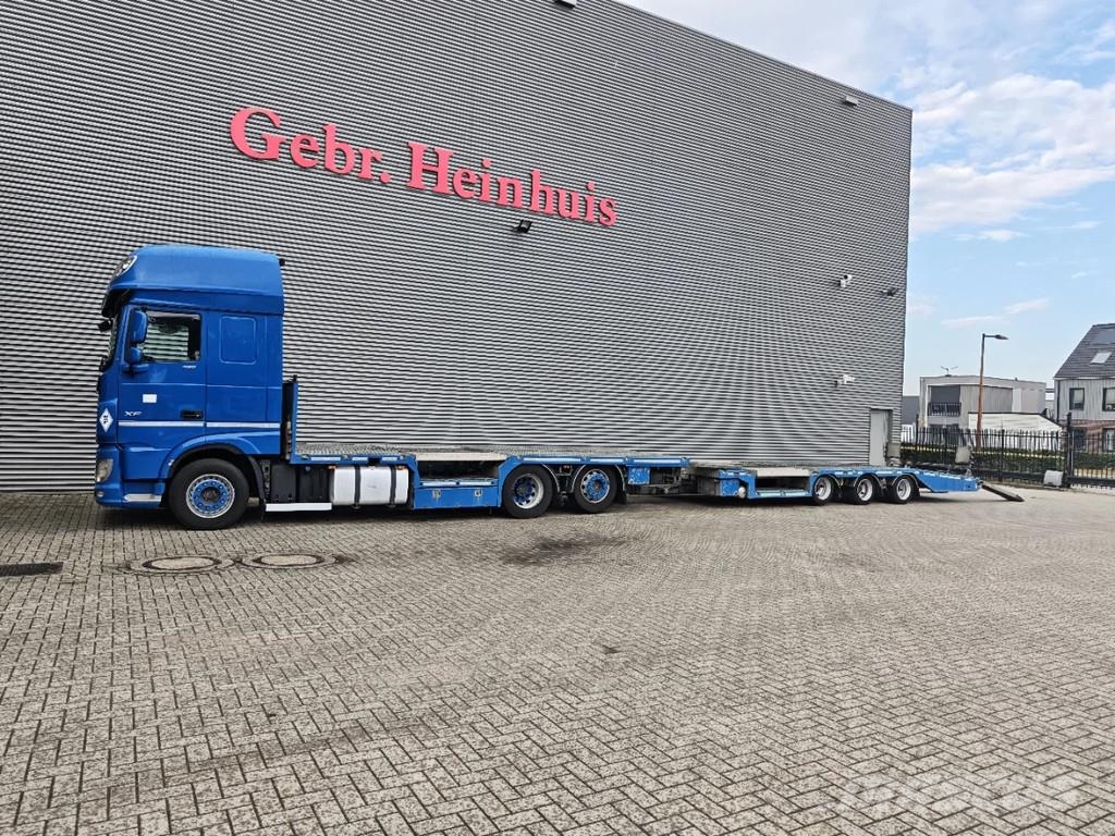 DAF XF 480 6x2 + FVG FS 4 Pieces! مركبات النقل