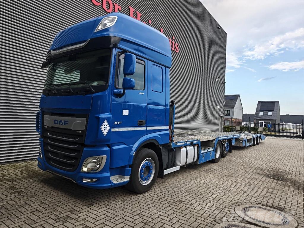 DAF XF 480 6x2 + FVG FS 4 Pieces! مركبات النقل
