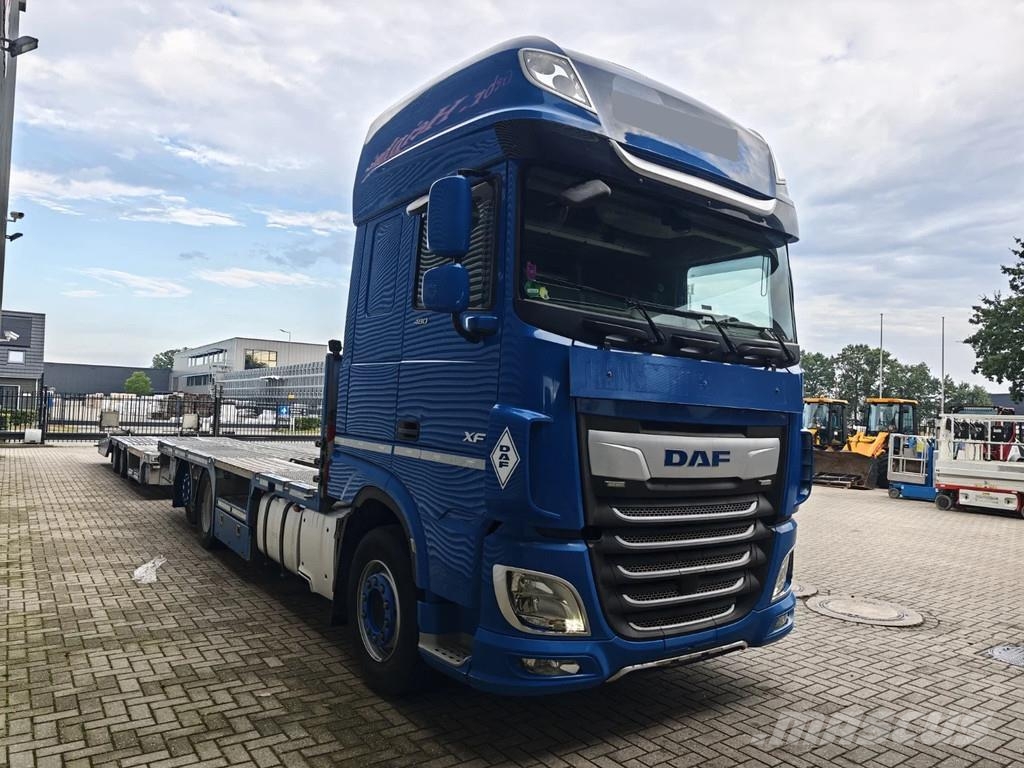 DAF XF 480 6x2 + FVG FS 4 Pieces! مركبات النقل