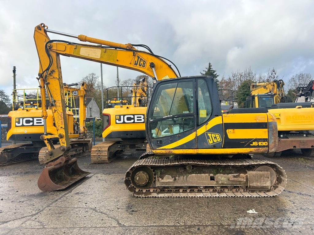 JCB JS130 Roomikekskavaatorid