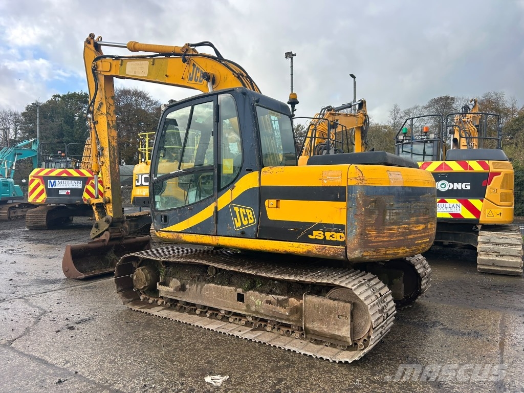 JCB JS130 Roomikekskavaatorid