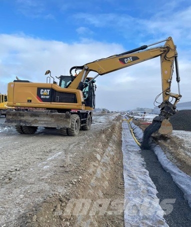 CAT 318 F Mobilbagger