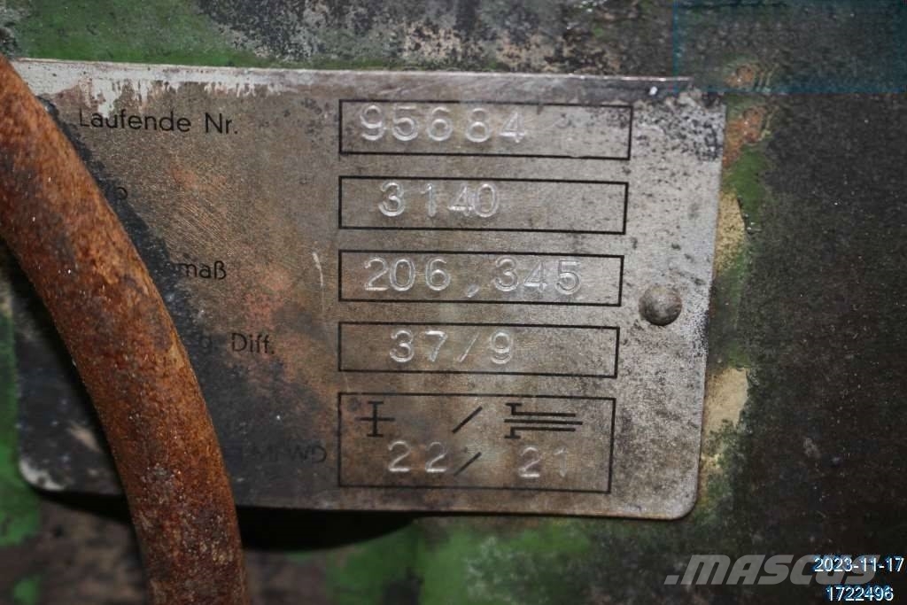 John Deere 3140 Převodovka
