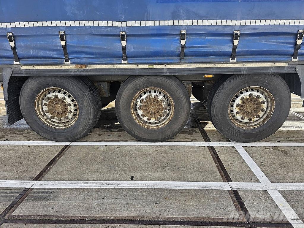 Krone SD DISC BRAKES EDSCHA Curtainsider semi-trailers