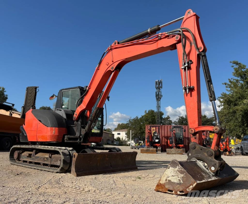 Kubota KX 080-4 Midibagger 7t - 12t