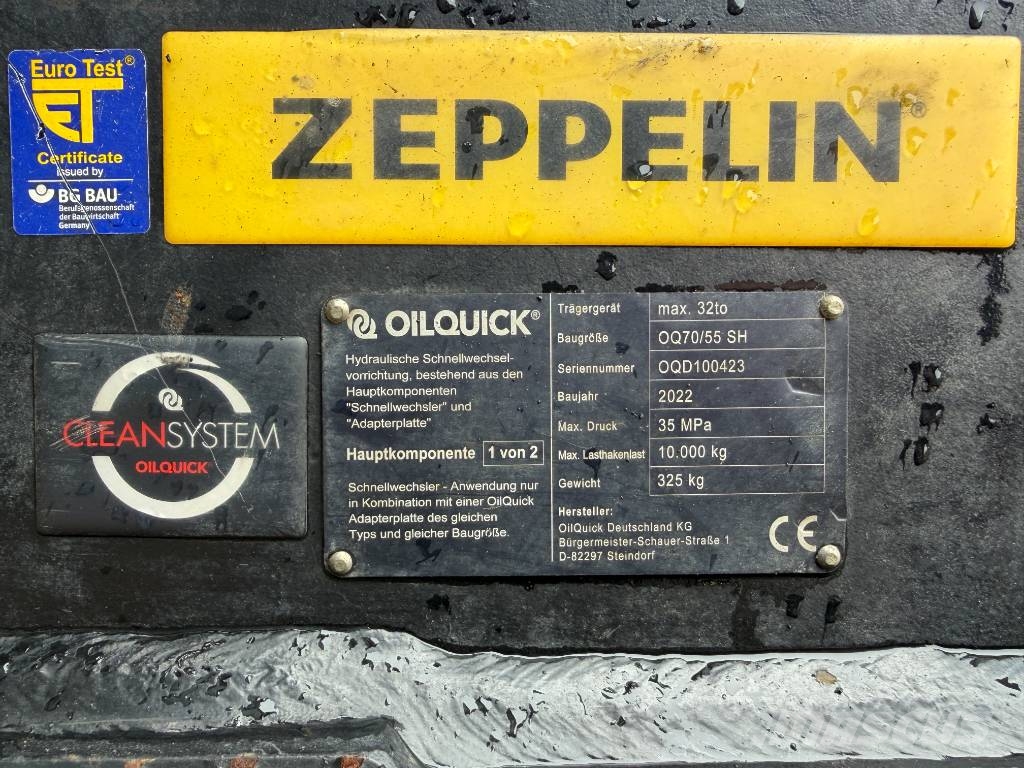 OilQuick OQ70/55 SH - 329D / 329E / 330F / 330 موصلات سريعة