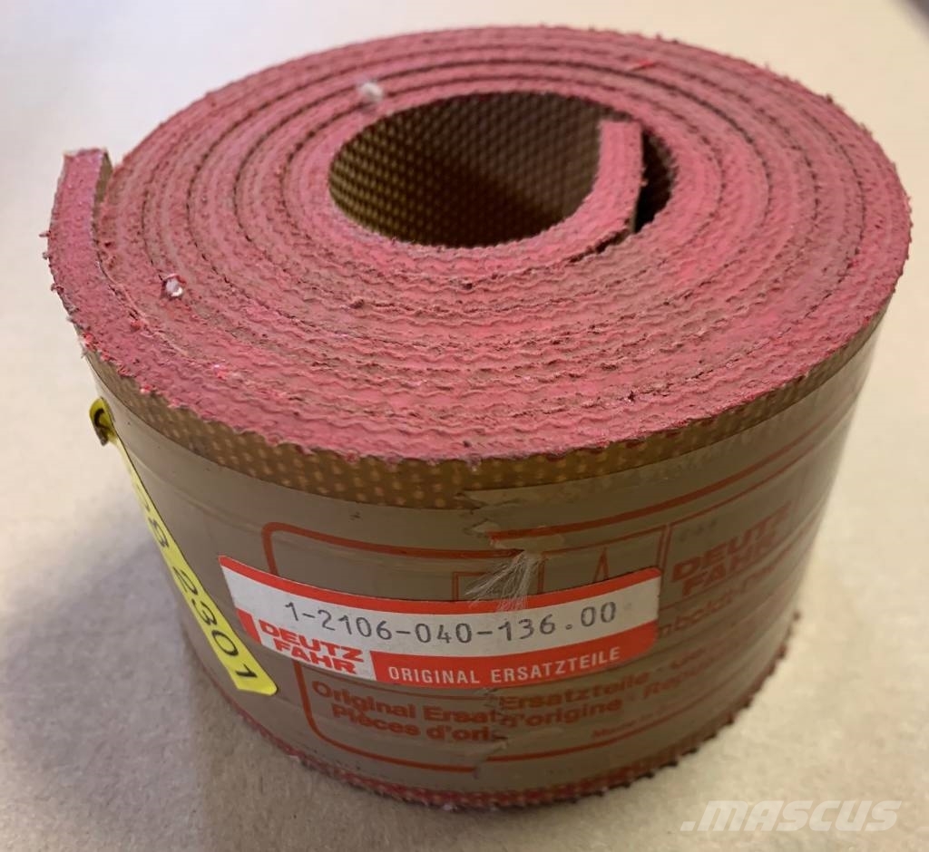 Deutz-Fahr Rubber screen 06282301, 0628 2301, 1210604013600 履带、链条和底盘