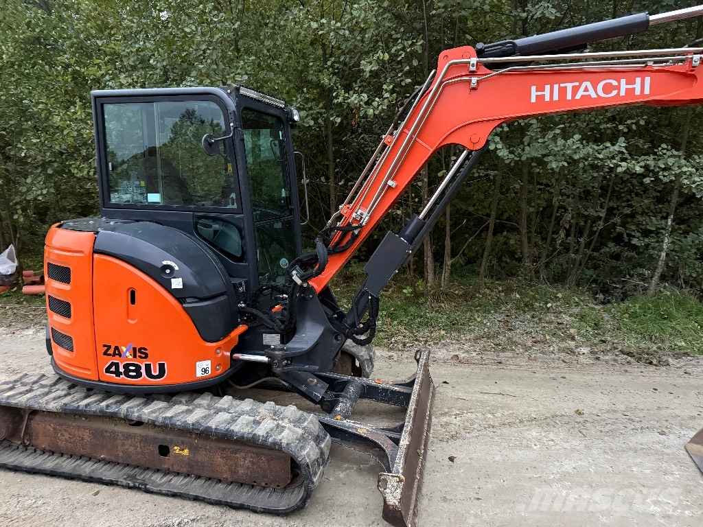 Hitachi ZX 48 U-5A Mini bagri <7t