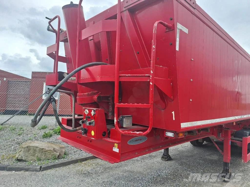 Benalu 4 akslet 36 m3 tiptrailer Semi-trailer med tip