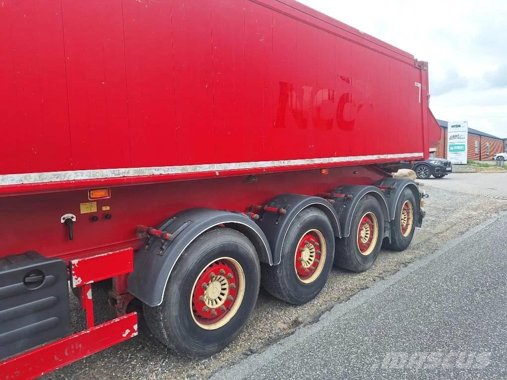 Benalu 4 akslet 36 m3 tiptrailer Semi-trailer med tip