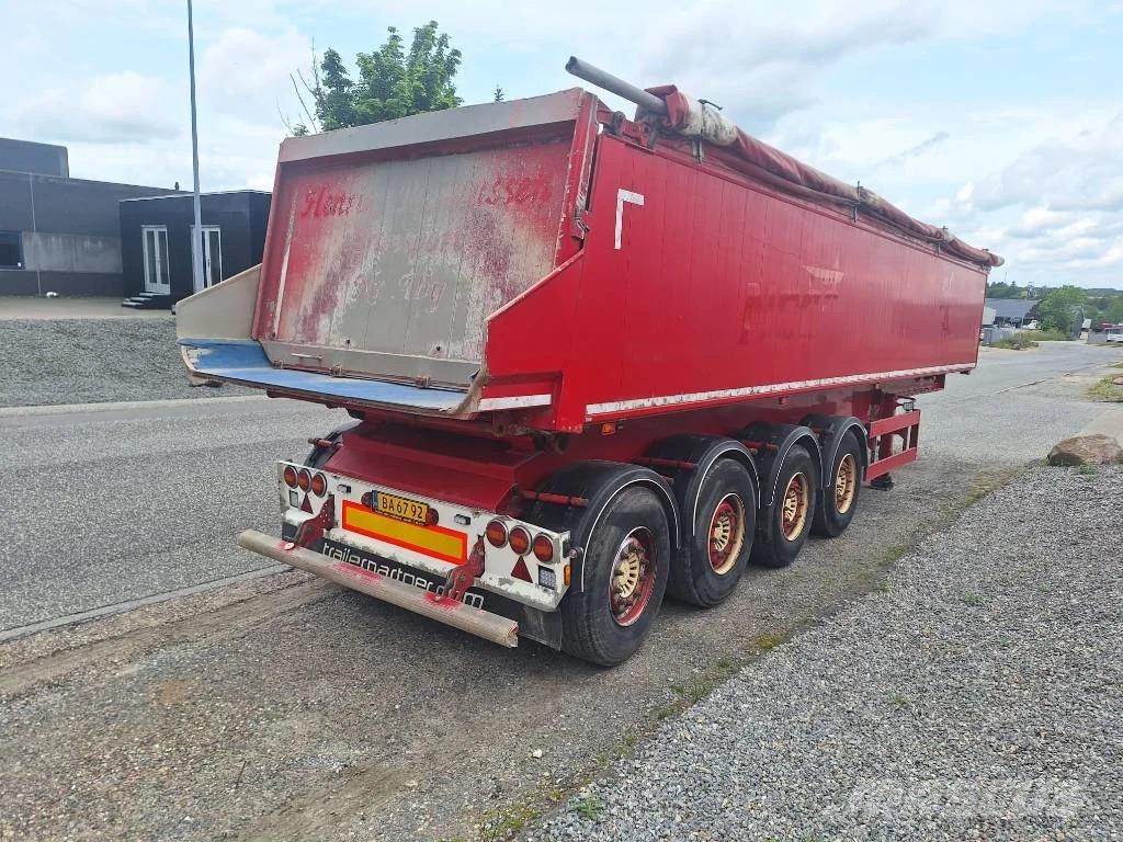 Benalu 4 akslet 36 m3 tiptrailer Semi-trailer med tip