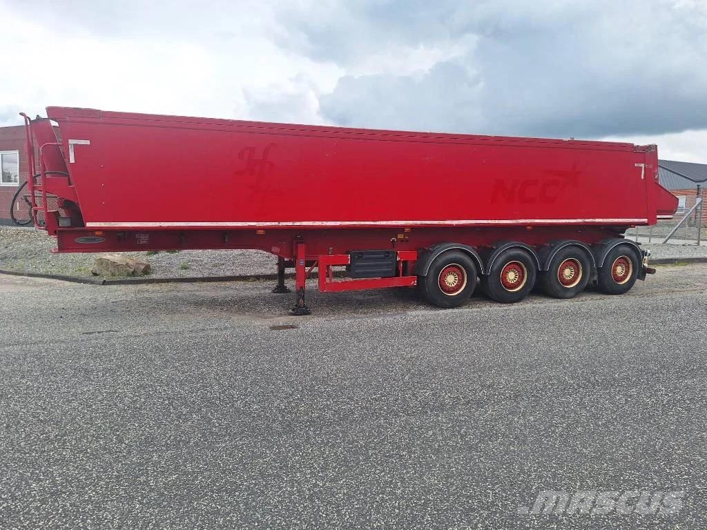 Benalu 4 akslet 36 m3 tiptrailer Semi-trailer med tip