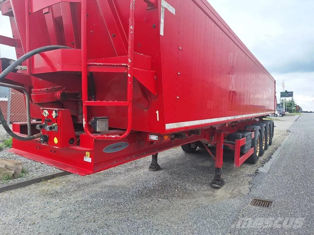 Benalu 4 akslet 36 m3 tiptrailer Semi-trailer med tip