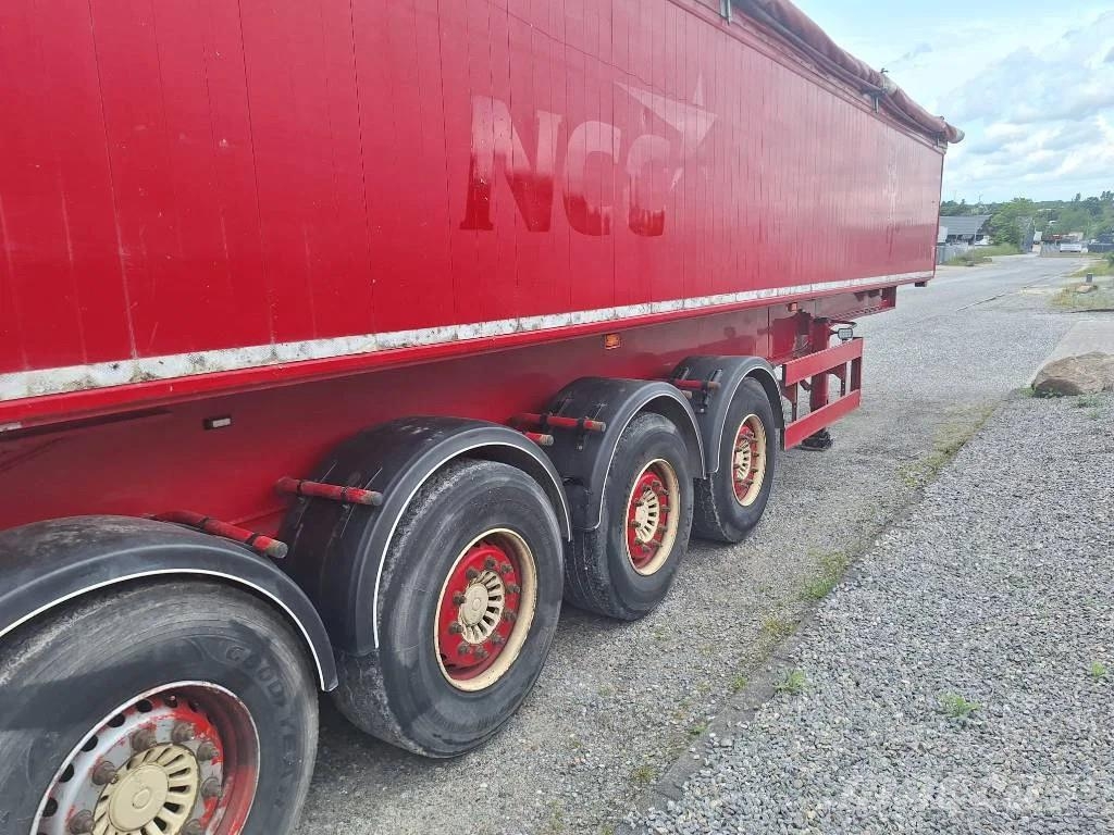 Benalu 4 akslet 36 m3 tiptrailer Semi-trailer med tip