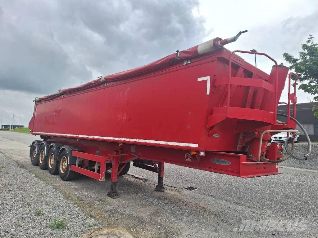 Benalu 4 akslet 36 m3 tiptrailer Semi-trailer med tip