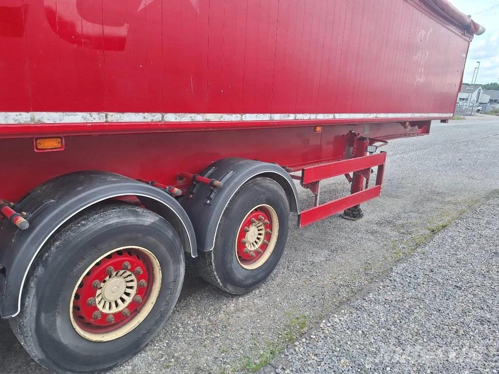 Benalu 4 akslet 36 m3 tiptrailer Semi-trailer med tip