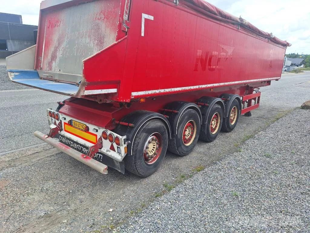 Benalu 4 akslet 36 m3 tiptrailer Semi-trailer med tip