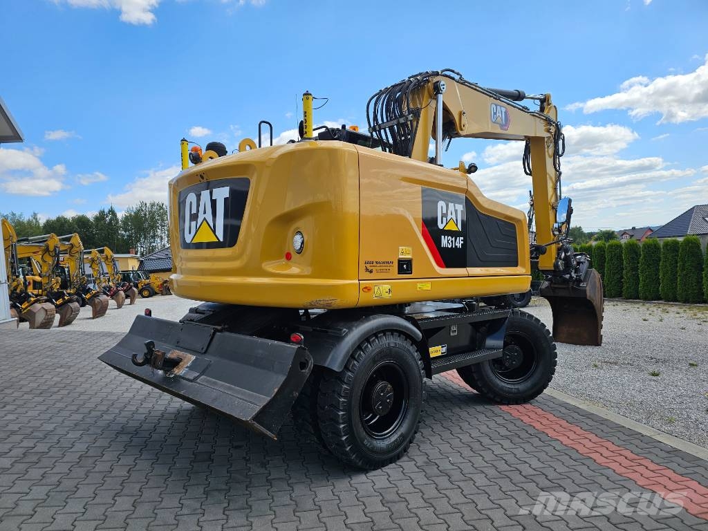 CAT M 314 F Wielgraafmachines