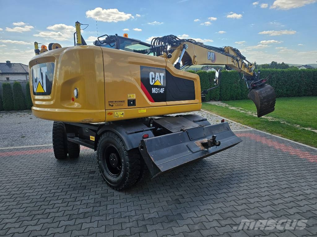 CAT M 314 F Wielgraafmachines