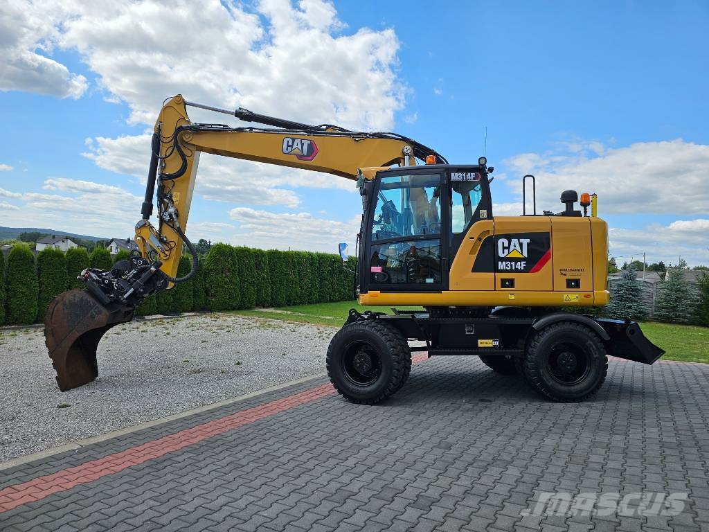 CAT M 314 F Wielgraafmachines