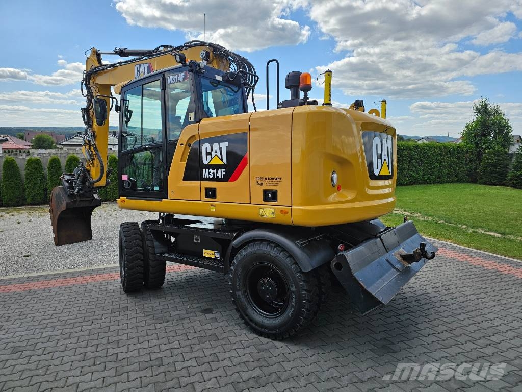 CAT M 314 F Wielgraafmachines