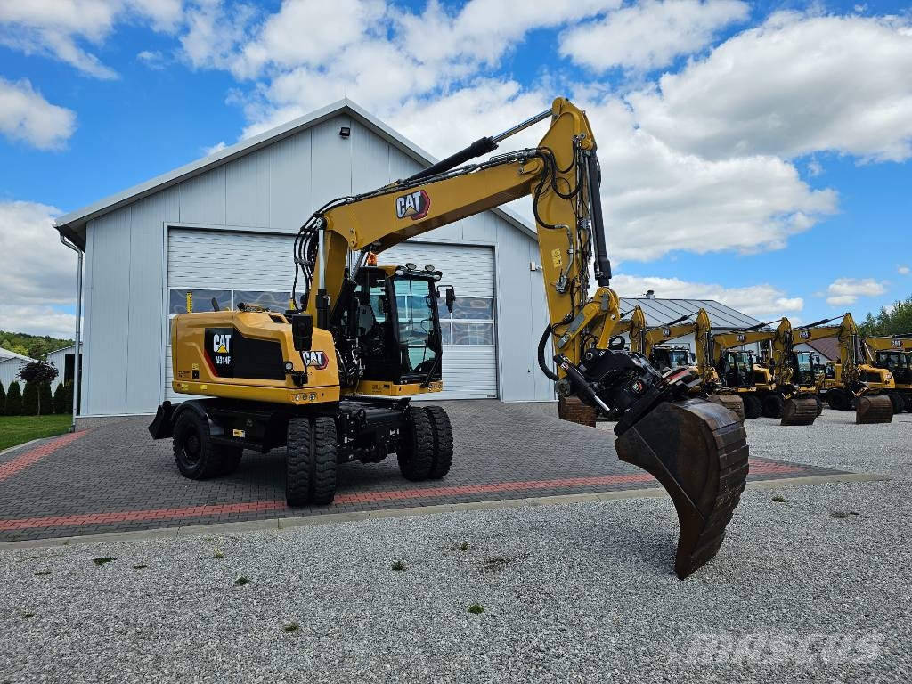 CAT M 314 F Wielgraafmachines
