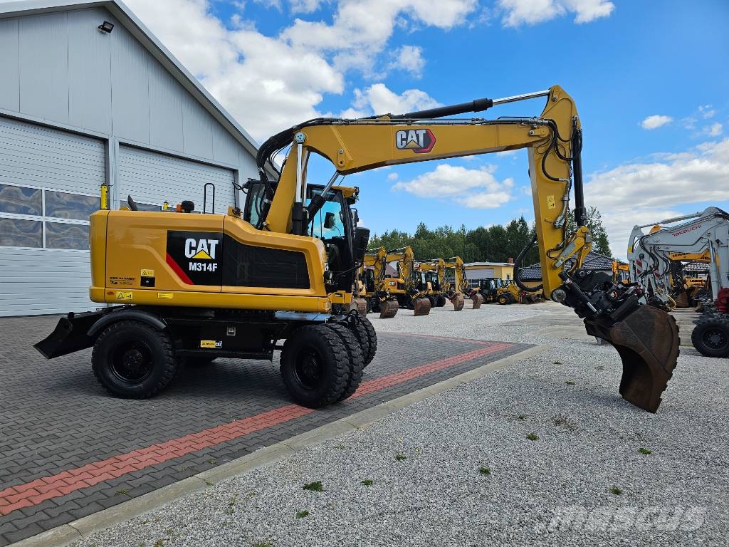 CAT M 314 F Wielgraafmachines