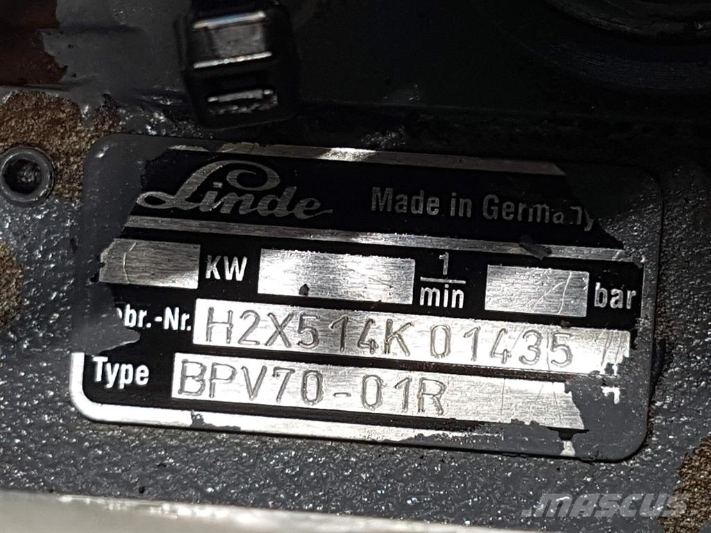 Linde BPV70-01R - Drive pump/Fahrpumpe/Rijpomp Hidraulikos įrenginiai
