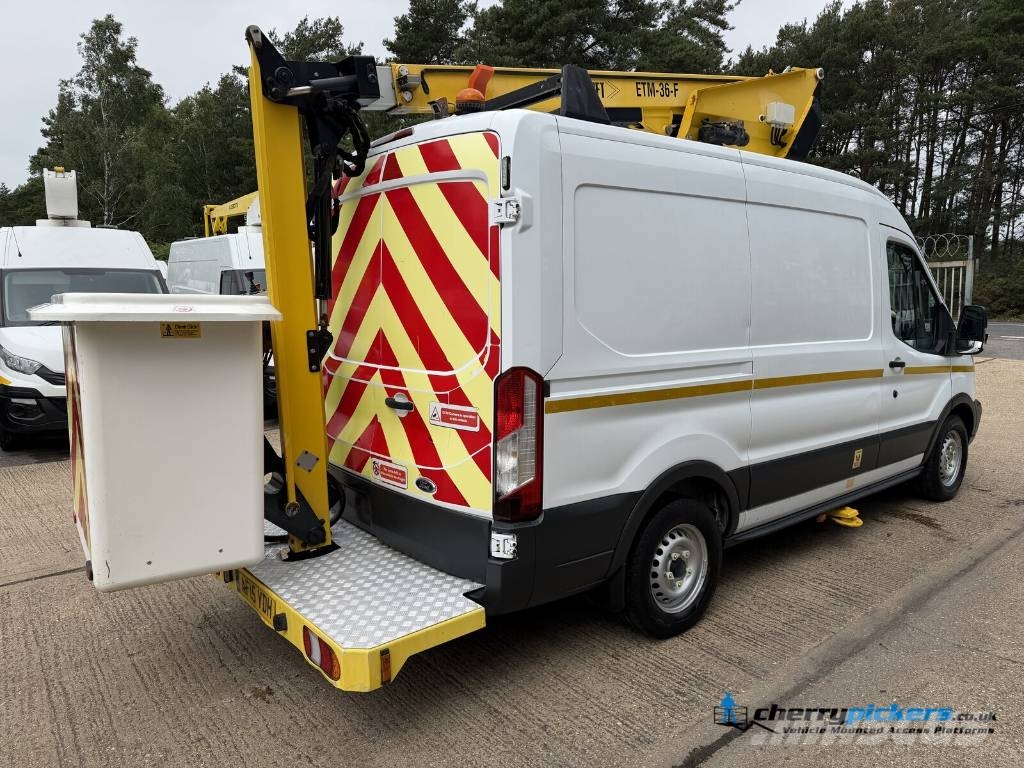 Ford Transit Versalift ETM 36 Cherry Picker المنصات الهوائية المثبتة على شاحنة