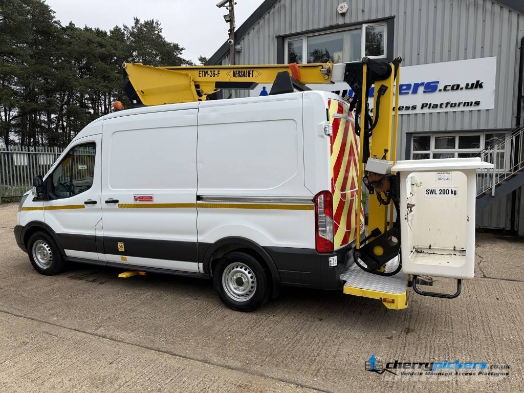 Ford Transit Versalift ETM 36 Cherry Picker المنصات الهوائية المثبتة على شاحنة