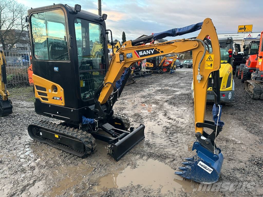 Sany SY 18 C Minibagger 19.900 EUR Mini excavatoare < 7t