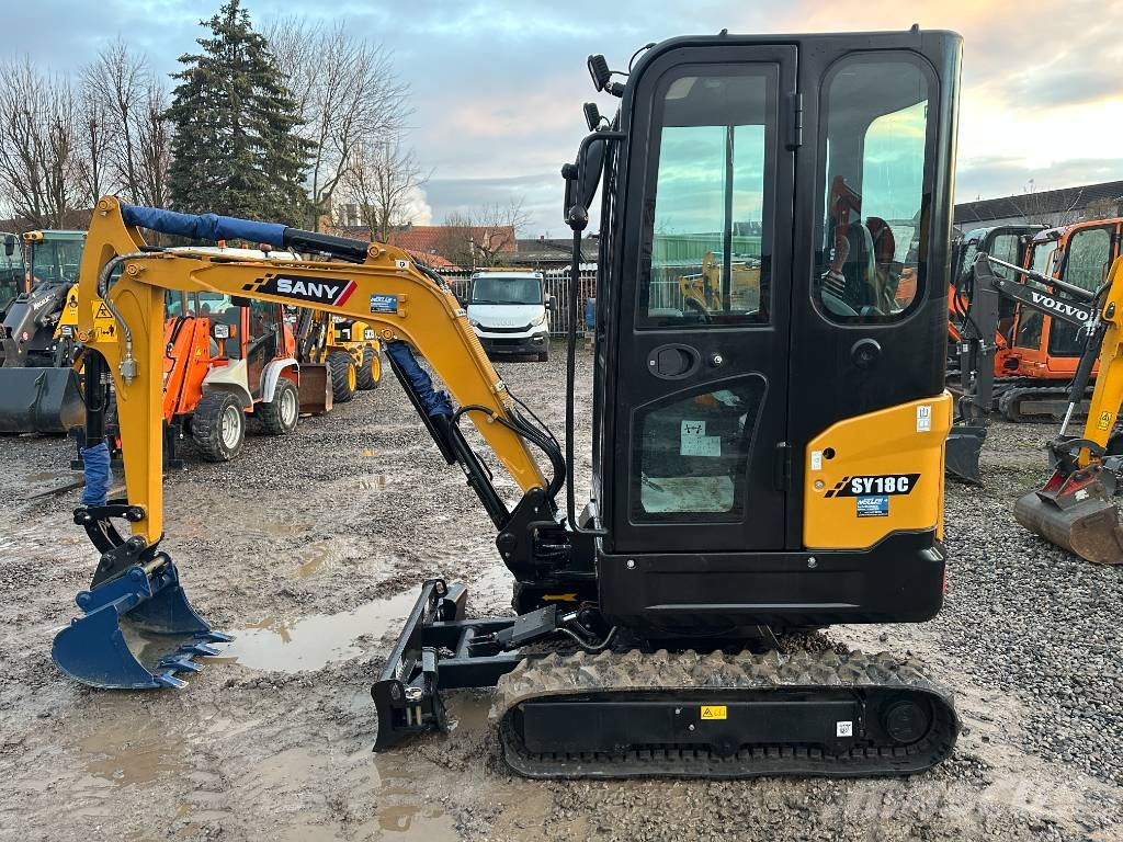 Sany SY 18 C Minibagger 19.900 EUR Mini excavatoare < 7t