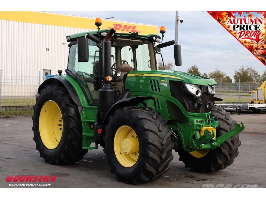 John Deere 6155R 8.168 uur BY 2018 الجرارات