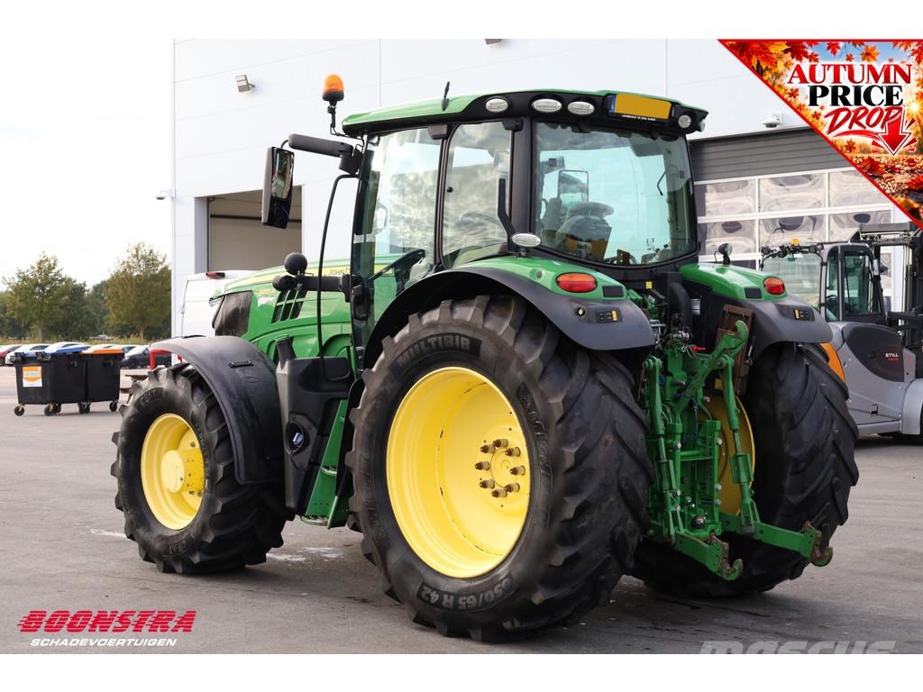 John Deere 6155R 8.168 uur BY 2018 الجرارات