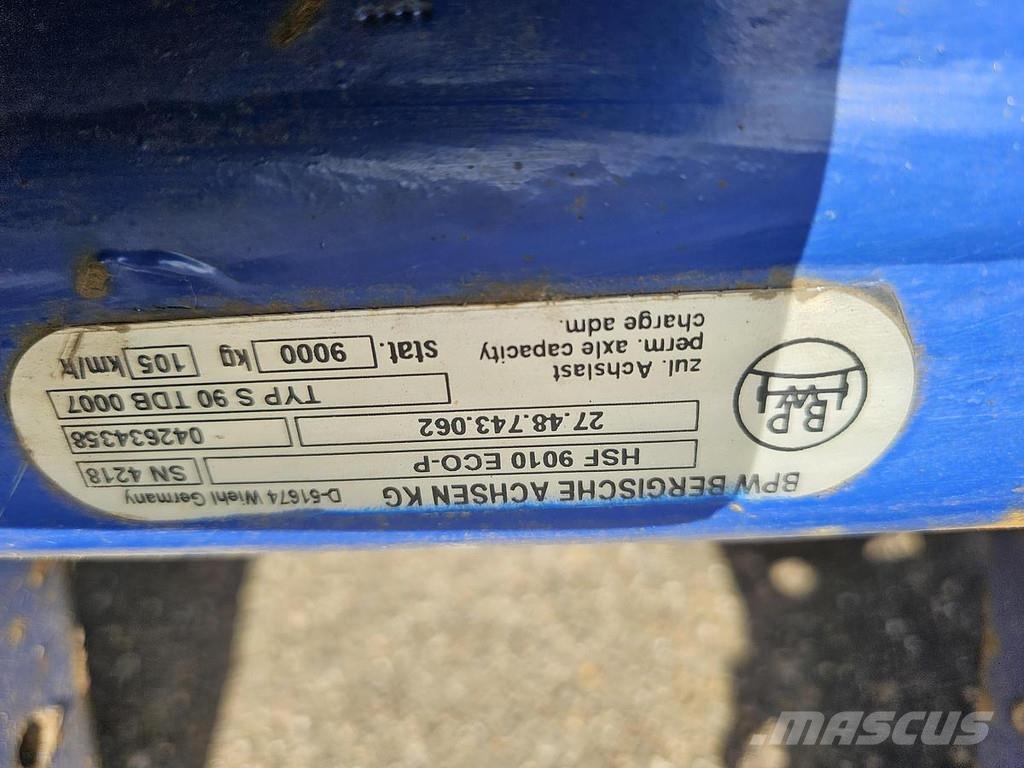 BPW HSF 9010 ECO-P 轴