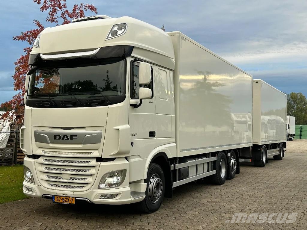 DAF XF 530 XF530.26 EURO6. 2021. 138777km Bakwagens met gesloten opbouw