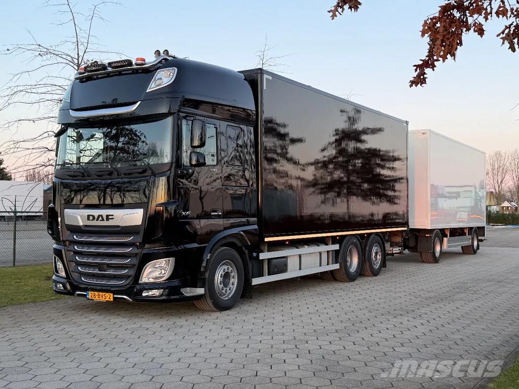 DAF XF 530 XF530.26 EURO6. 2021. 138777km Bakwagens met gesloten opbouw