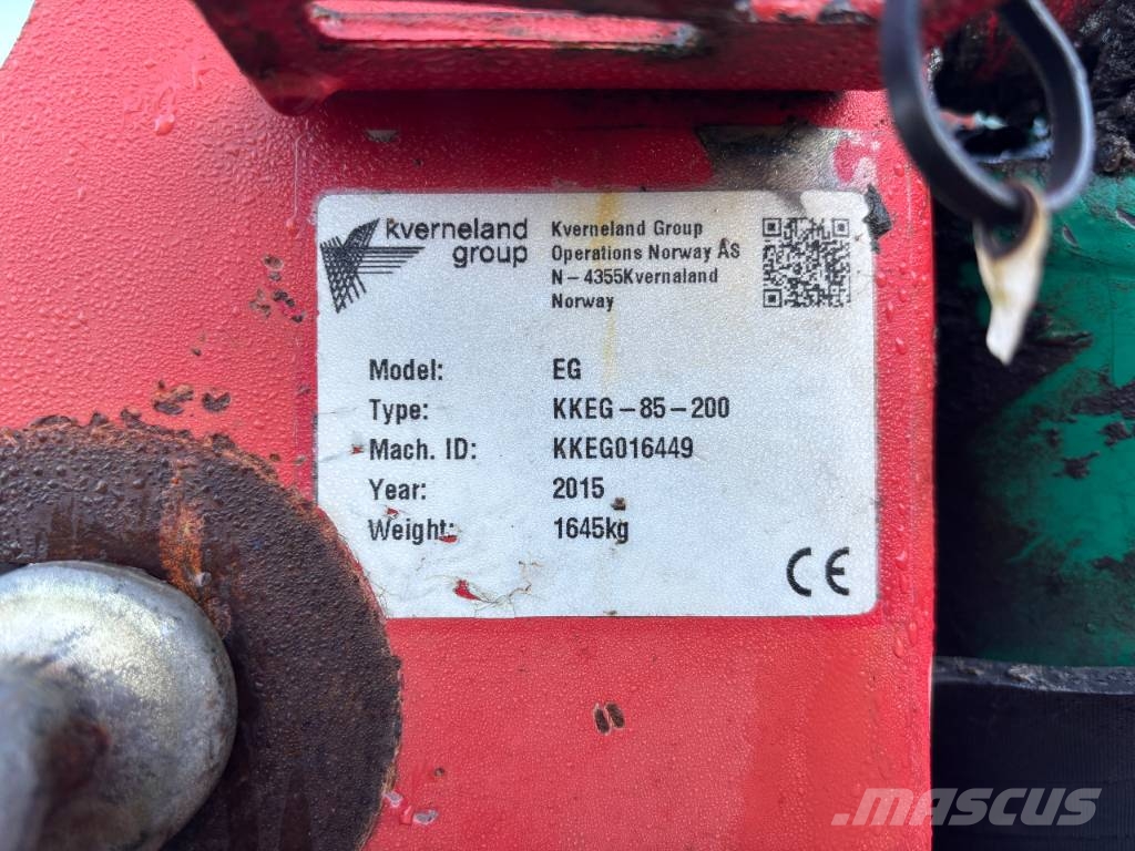 Kverneland EG85-200-5 Реверсивні плуги