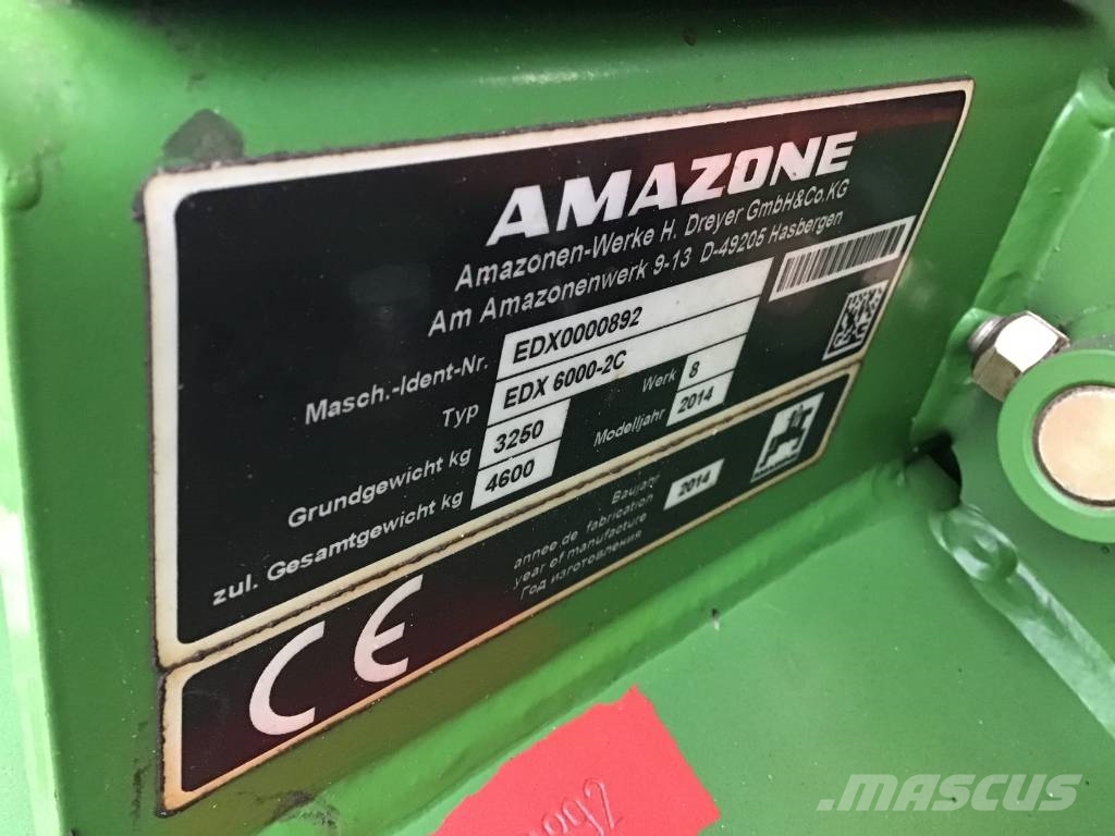 Amazone ED X6000-2 C Редосеялки