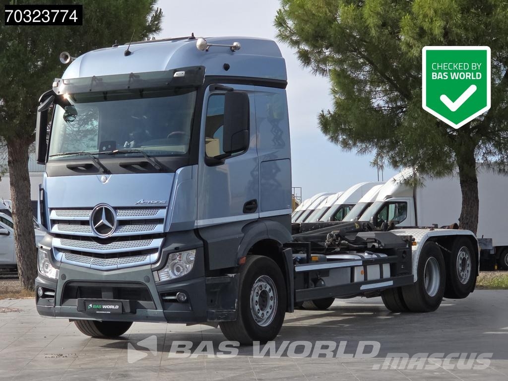 Mercedes-Benz Actros 2648 Actros 6X2 Portacontenedores Meiller R Vinçli kamyonlar