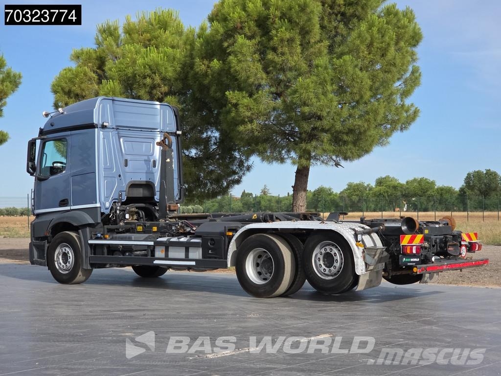 Mercedes-Benz Actros 2648 Actros 6X2 Portacontenedores Meiller 2 Camiones elevadores de gancho