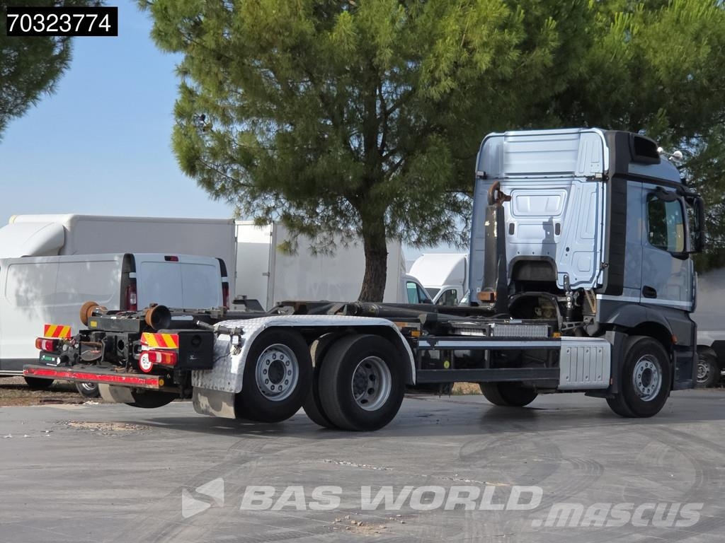 Mercedes-Benz Actros 2648 Actros 6X2 Portacontenedores Meiller R Vinçli kamyonlar