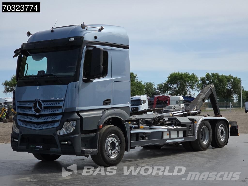 Mercedes-Benz Actros 2648 Actros 6X2 Portacontenedores Meiller R Vinçli kamyonlar