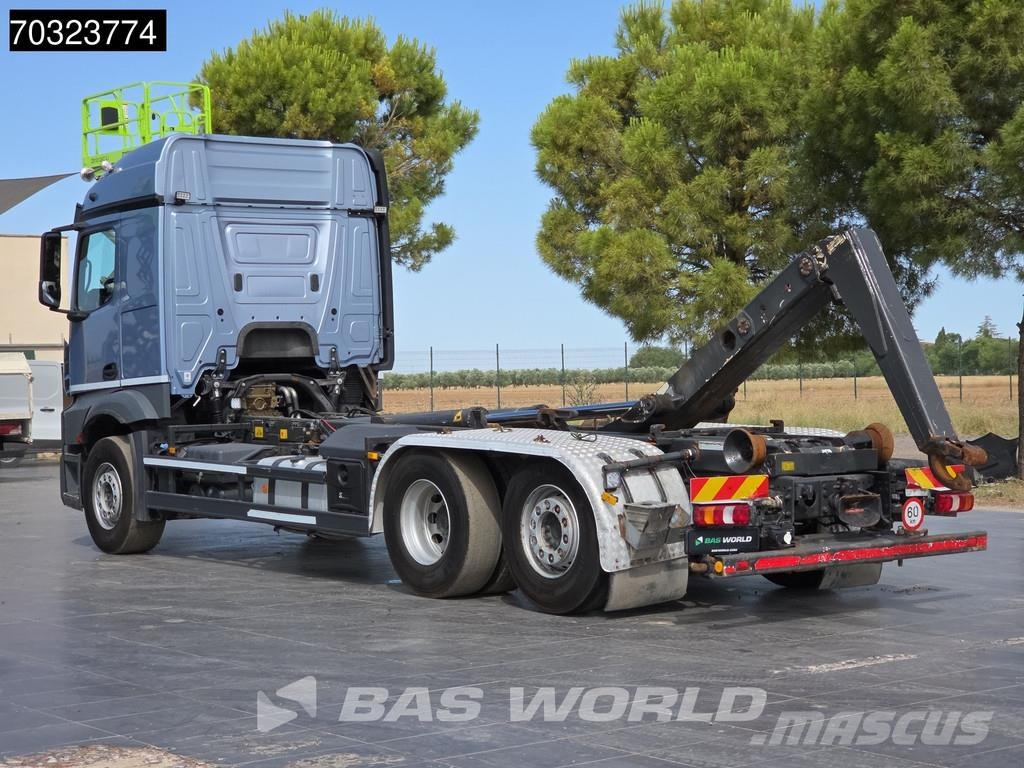 Mercedes-Benz Actros 2648 Actros 6X2 Portacontenedores Meiller 2 Camiones elevadores de gancho