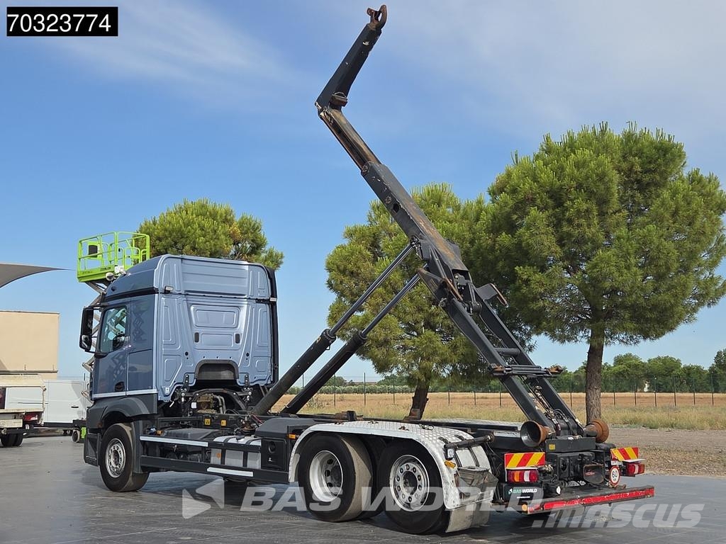 Mercedes-Benz Actros 2648 Actros 6X2 Portacontenedores Meiller 2 Camiones elevadores de gancho