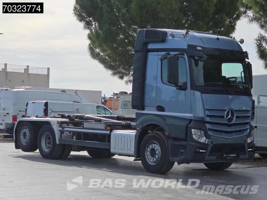Mercedes-Benz Actros 2648 Actros 6X2 Portacontenedores Meiller 2 Camiones elevadores de gancho