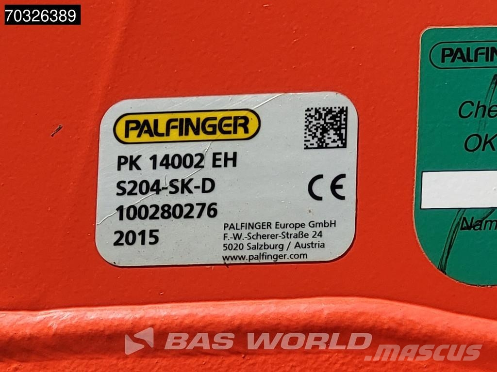 Scania P320 P 4X2 Palfinger PK14002-EH 5x Extensions Remo Camiones plataforma